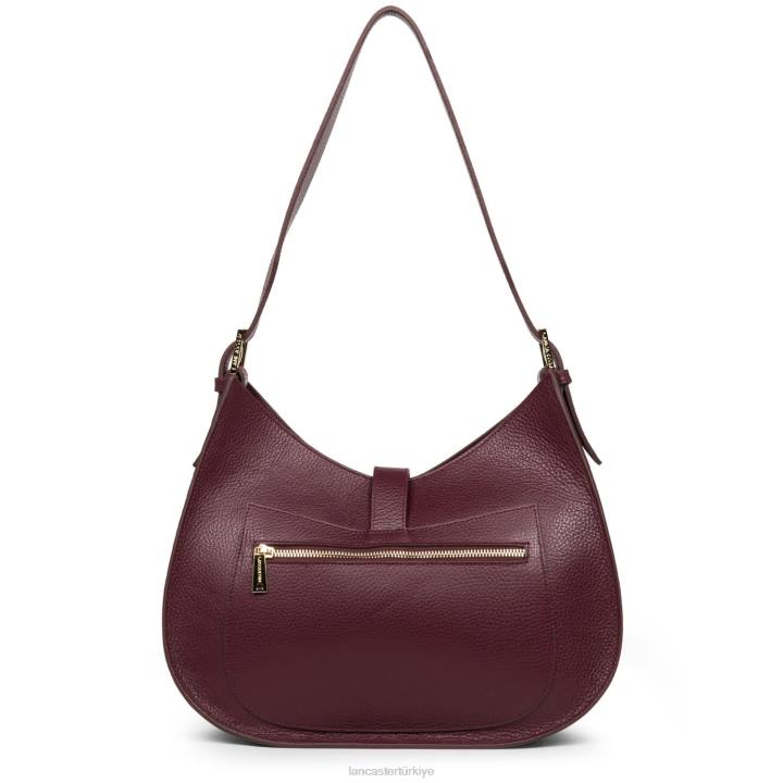 kadınlar omuz çantası foulonne çift kanca fuxia'ya dökme öncesi Lancaster Paris çanta H0LP3800