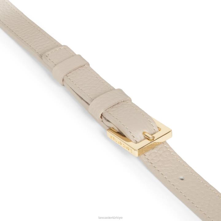 kadınlar omuz çantası foulonne çift kanca turuncu-bej Lancaster Paris çanta H0LP3789