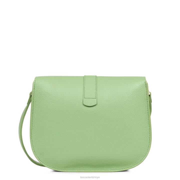 kadınlar omuz çantası foulonne çift kanca yeşim-veya Lancaster Paris çanta H0LP3792