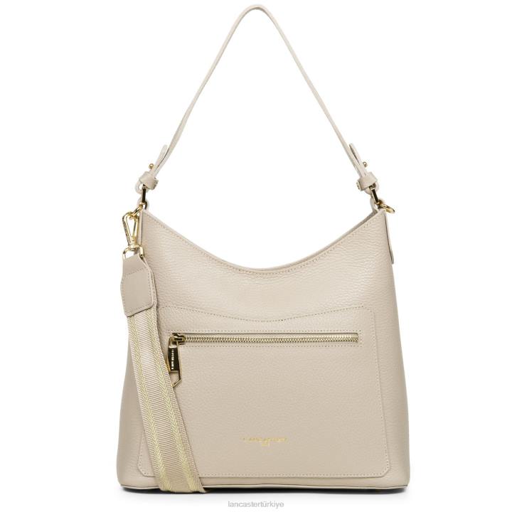 kadınlar omuz çantası foulonne çift turuncu-bej Lancaster Paris çanta H0LP4344