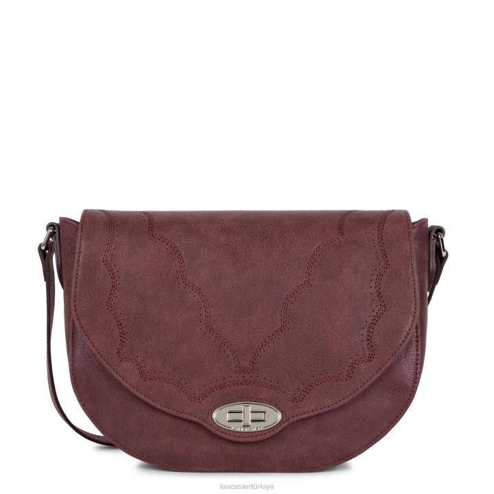 kadınlar omuz çantası santa fe bordo Lancaster Paris çanta H0LP4273