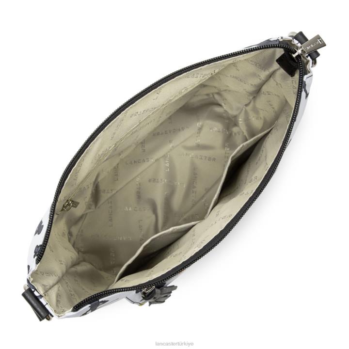 kadınlar omuz çantası temel ponpon beyaz çoklu Lancaster Paris çanta H0LP4057