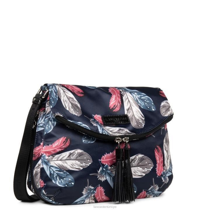 kadınlar omuz çantası temel ponpon duman bulutu Lancaster Paris çanta H0LP4039