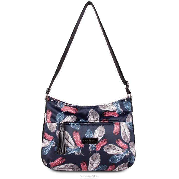 kadınlar omuz çantası temel ponpon duman bulutu Lancaster Paris çanta H0LP4052