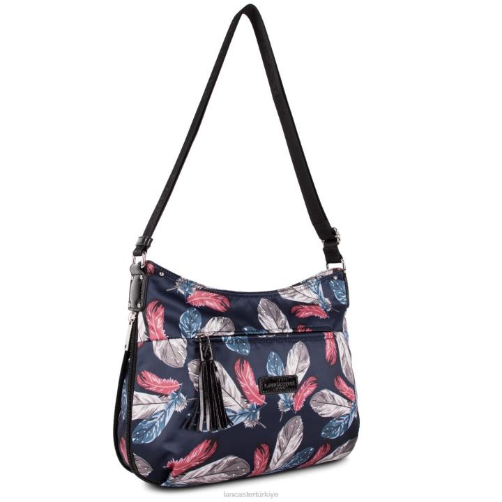 kadınlar omuz çantası temel ponpon duman bulutu Lancaster Paris çanta H0LP4052