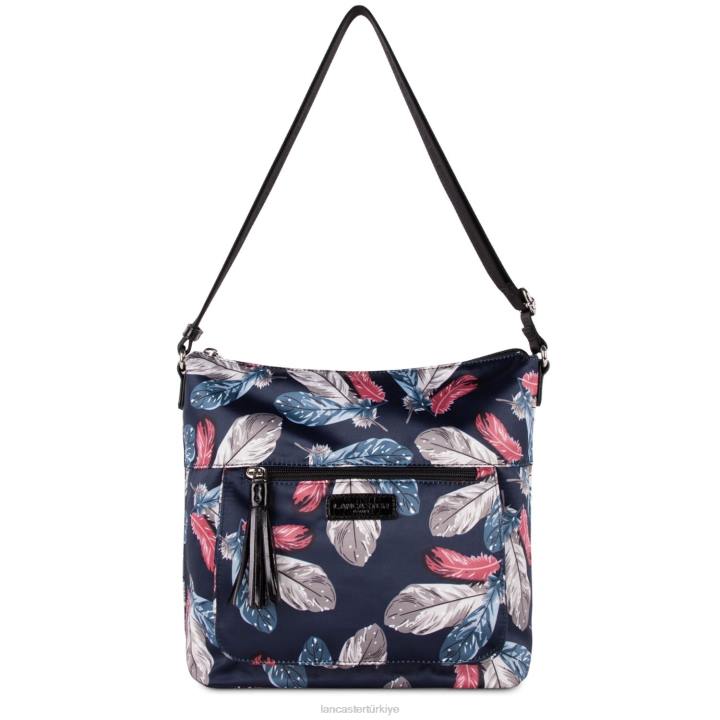 kadınlar omuz çantası temel ponpon duman bulutu Lancaster Paris çanta H0LP4056