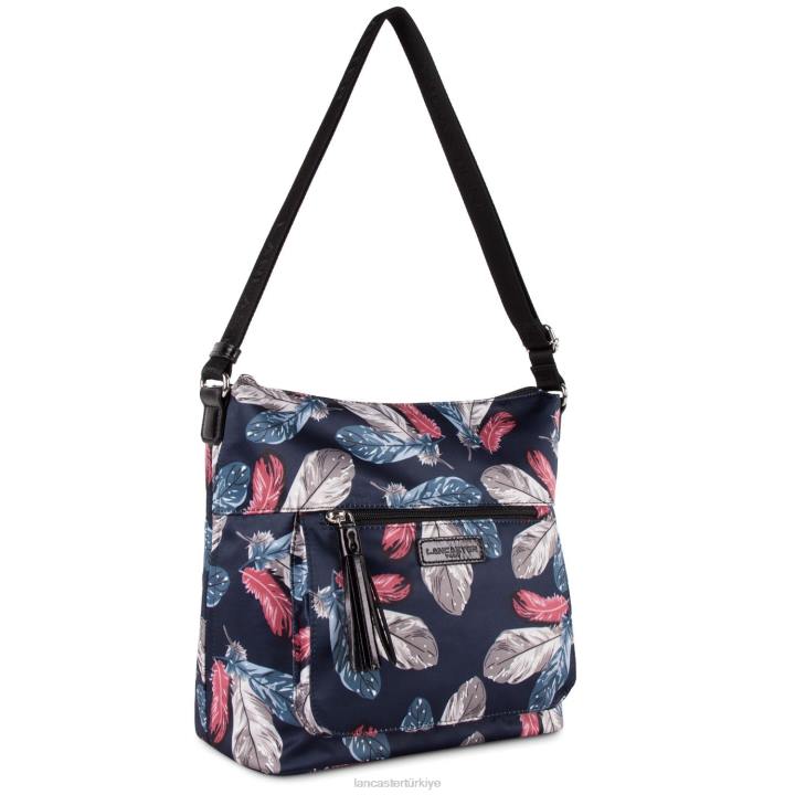 kadınlar omuz çantası temel ponpon duman bulutu Lancaster Paris çanta H0LP4056