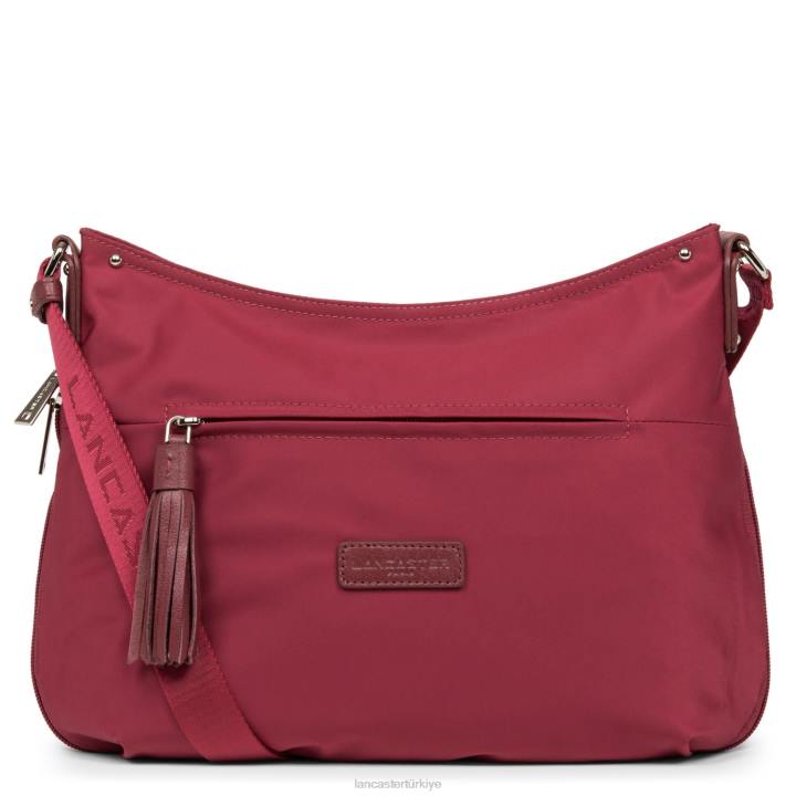 kadınlar omuz çantası temel ponpon framboise Lancaster Paris çanta H0LP4047