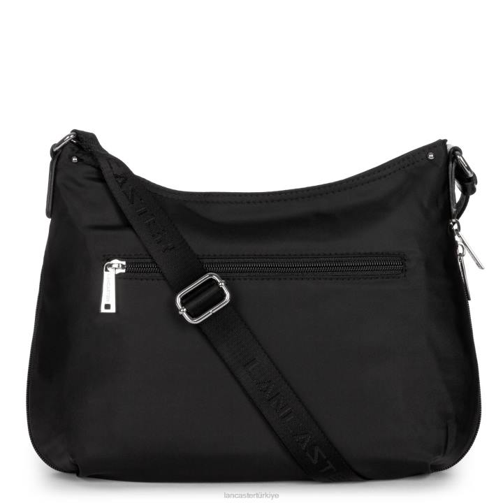 kadınlar omuz çantası temel ponpon kara Lancaster Paris çanta H0LP4042
