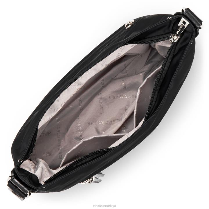 kadınlar omuz çantası temel ponpon kara Lancaster Paris çanta H0LP4042