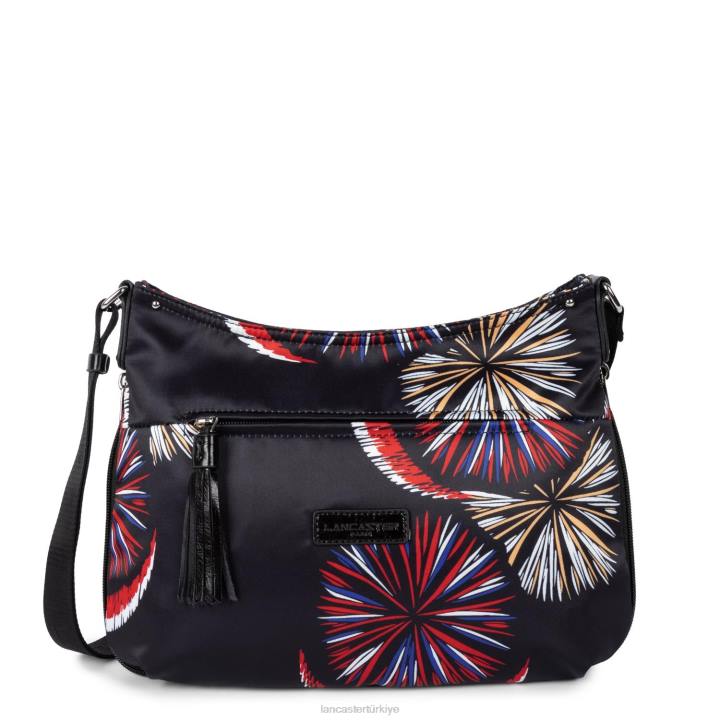 kadınlar omuz çantası temel ponpon yapaylık Lancaster Paris çanta H0LP4043