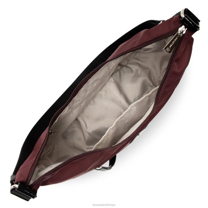 kadınlar omuz çantası temel verni bordo Lancaster Paris çanta H0LP3039