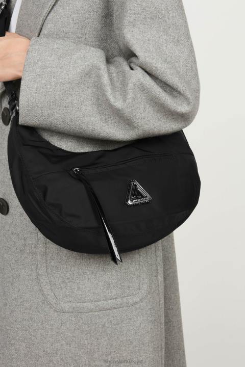 kadınlar omuz çantası temel verni kara Lancaster Paris çanta H0LP3040