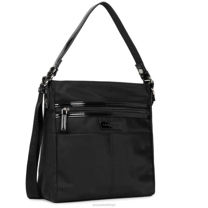 kadınlar omuz çantası temel verni kara Lancaster Paris çanta H0LP4125