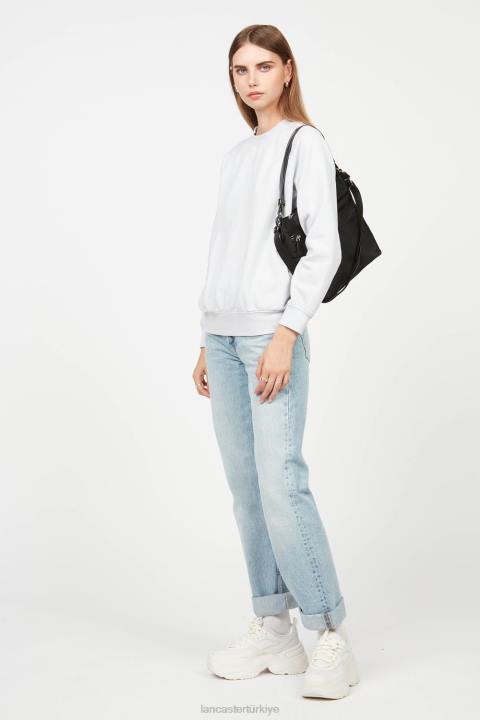 kadınlar omuz çantası temel verni kara Lancaster Paris çanta H0LP4125