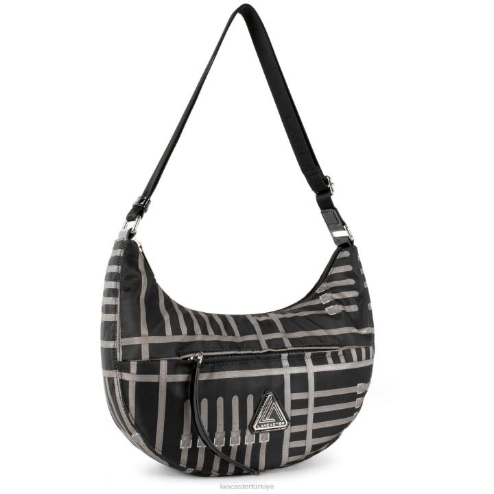 kadınlar omuz çantası temel verni noir-taupe Lancaster Paris çanta H0LP3041