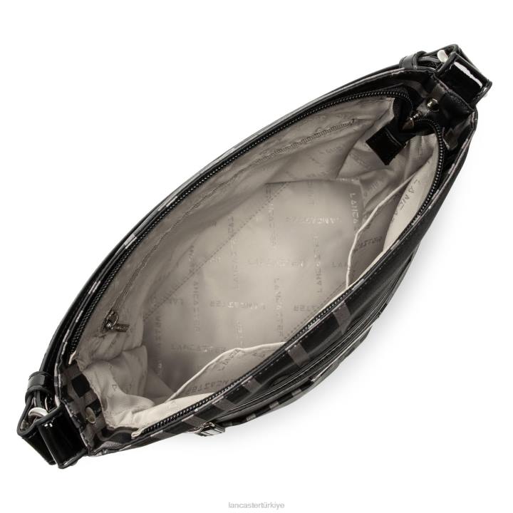 kadınlar omuz çantası temel verni noir-taupe Lancaster Paris çanta H0LP4131