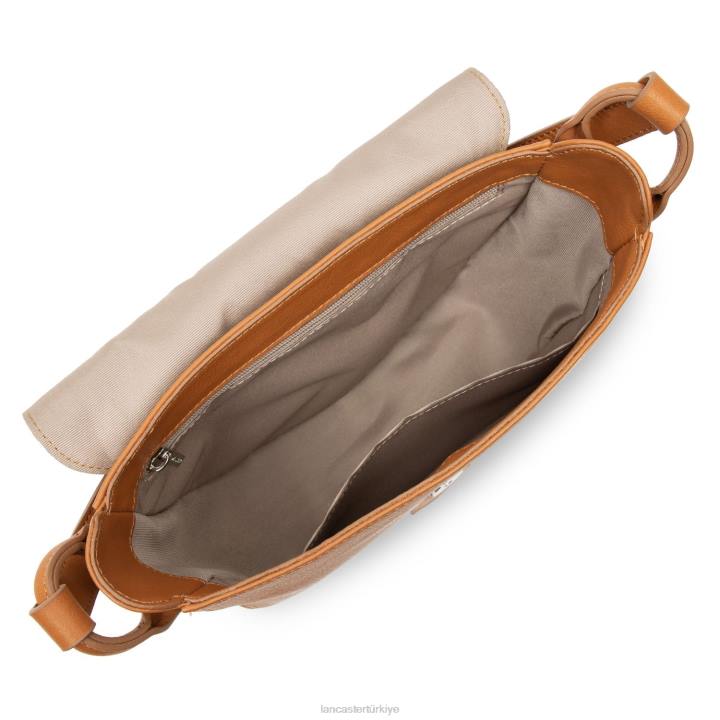 kadınlar omuz çantası yumuşak vintage miel Lancaster Paris çanta H0LP4379