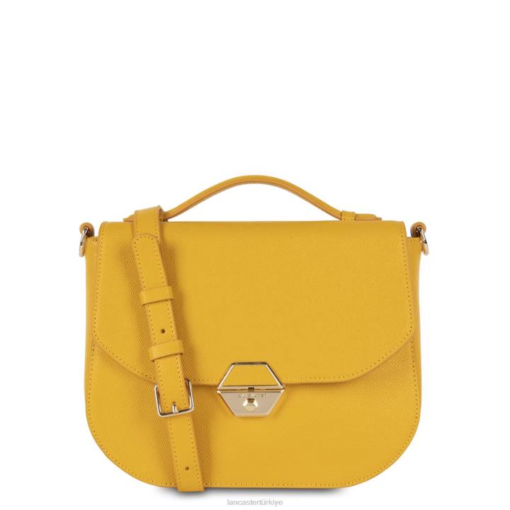 kadınlar omuzdan askili çanta delphino sarı Lancaster Paris çanta H0LP3856