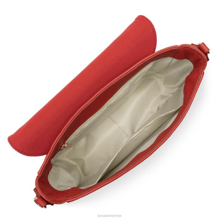 kadınlar omuzdan askili çanta kumul allık Lancaster Paris çanta H0LP2546