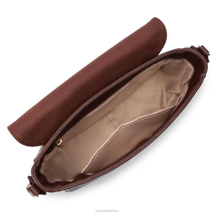 kadınlar omuzdan askili çanta kumul chataigne Lancaster Paris çanta H0LP2547