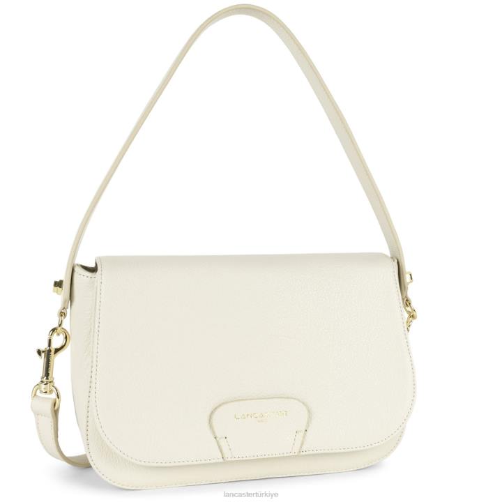 kadınlar omuzdan askili çanta kumul ekru Lancaster Paris çanta H0LP2553
