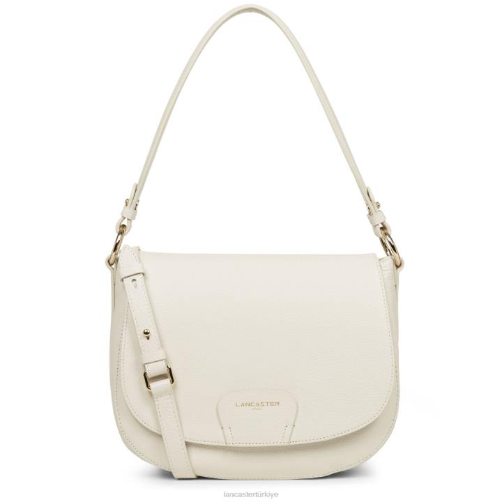 kadınlar omuzdan askili çanta kumul ekru Lancaster Paris çanta H0LP4371