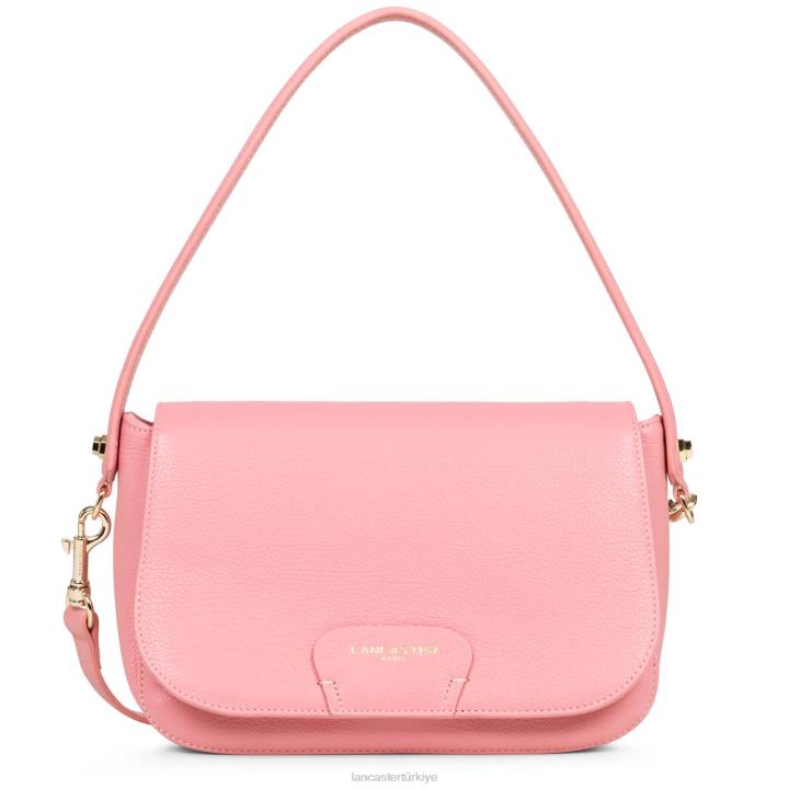 kadınlar omuzdan askili çanta kumul gül Lancaster Paris çanta H0LP2545