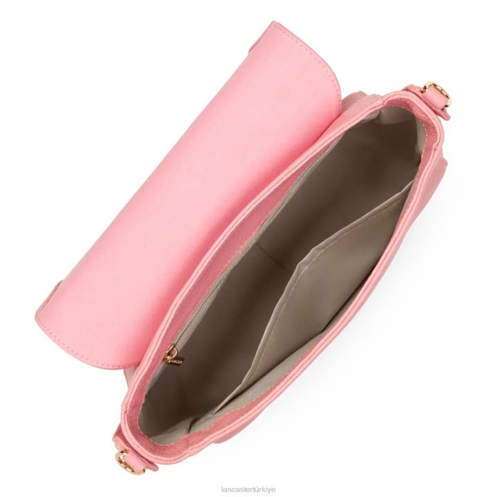 kadınlar omuzdan askili çanta kumul gül Lancaster Paris çanta H0LP2545