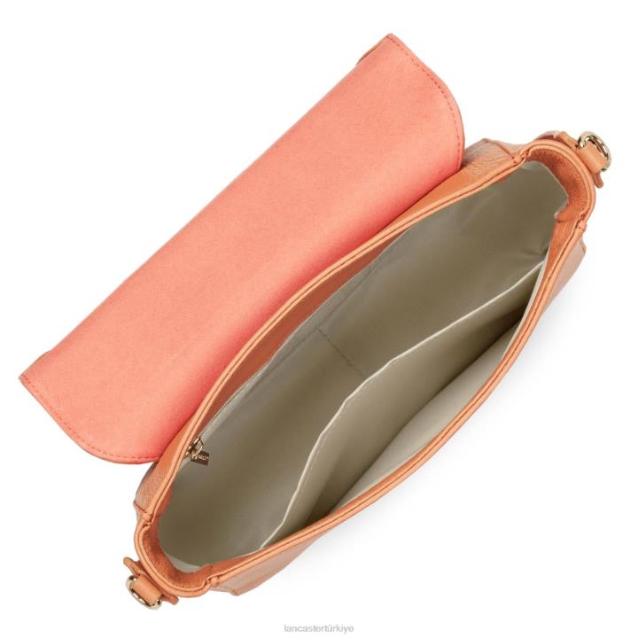 kadınlar omuzdan askili çanta kumul kızarmak Lancaster Paris çanta H0LP2552