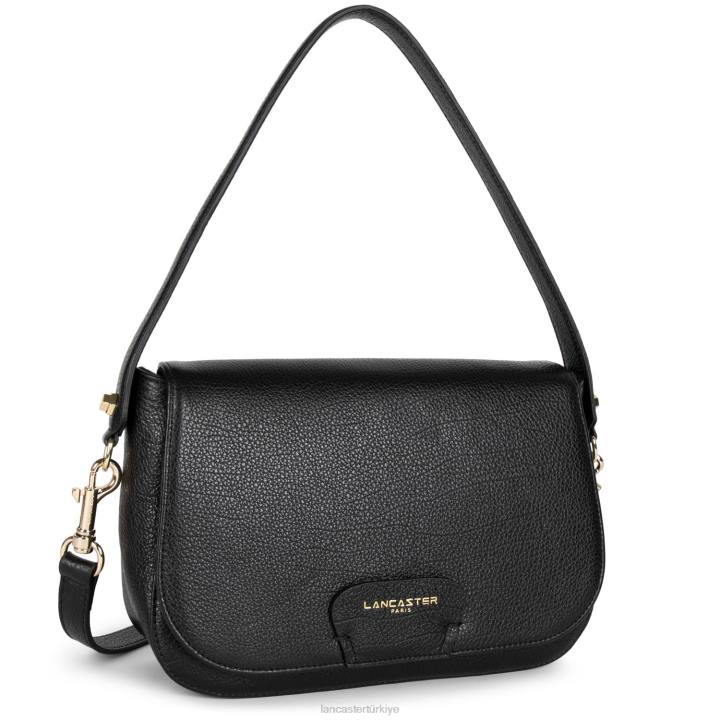 kadınlar omuzdan askili çanta kumul kara Lancaster Paris çanta H0LP2544