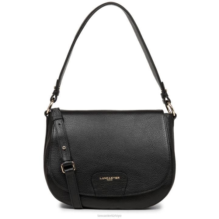 kadınlar omuzdan askili çanta kumul kara Lancaster Paris çanta H0LP4372