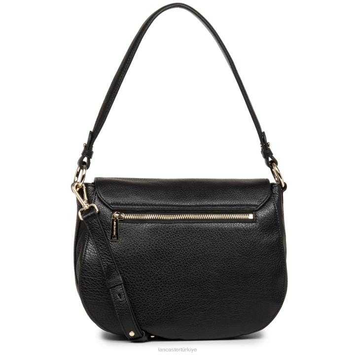 kadınlar omuzdan askili çanta kumul kara Lancaster Paris çanta H0LP4372