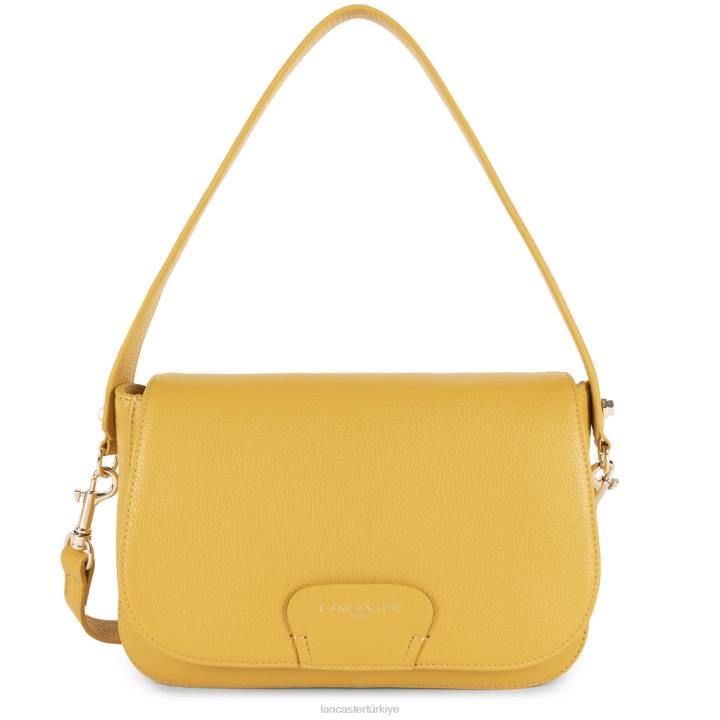 kadınlar omuzdan askili çanta kumul okre Lancaster Paris çanta H0LP2548