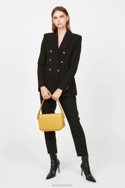 kadınlar omuzdan askili çanta kumul okre Lancaster Paris çanta H0LP2548