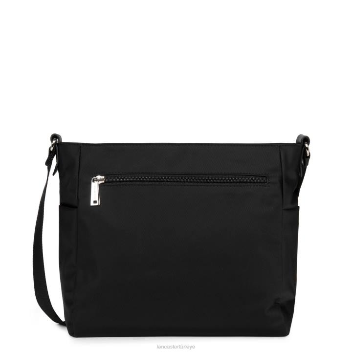 kadınlar omuzdan askili çanta temel spor kara Lancaster Paris çanta H0LP4307
