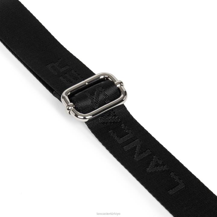 kadınlar omuzdan askili çanta temel spor kara Lancaster Paris çanta H0LP4307