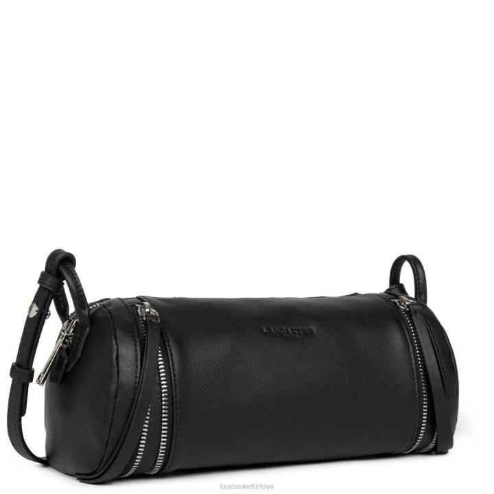 kadınlar silindir çanta yumuşak vintage kara Lancaster Paris çanta H0LP4235