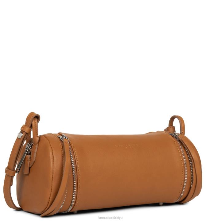 kadınlar silindir çanta yumuşak vintage miel Lancaster Paris çanta H0LP4233