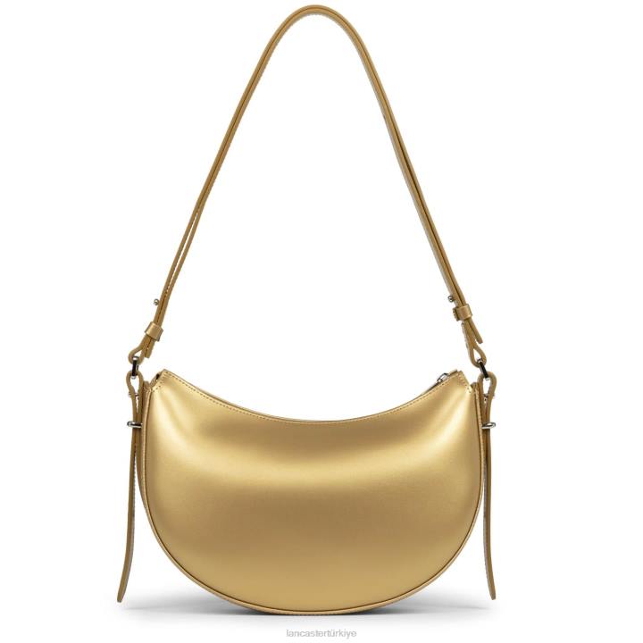kadınlar yarım ay çantası tatlı ace altın antika Lancaster Paris çanta H0LP415