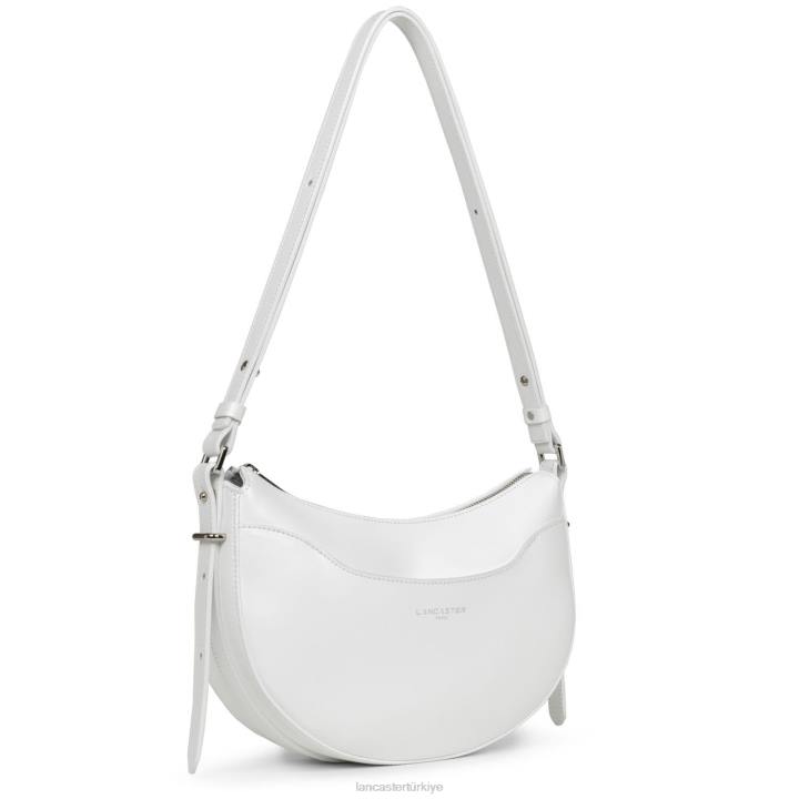 kadınlar yarım ay çantası tatlı ace beyaz Lancaster Paris çanta H0LP423
