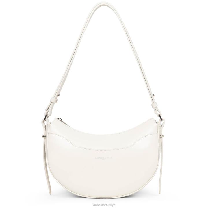 kadınlar yarım ay çantası tatlı ace ekru Lancaster Paris çanta H0LP414