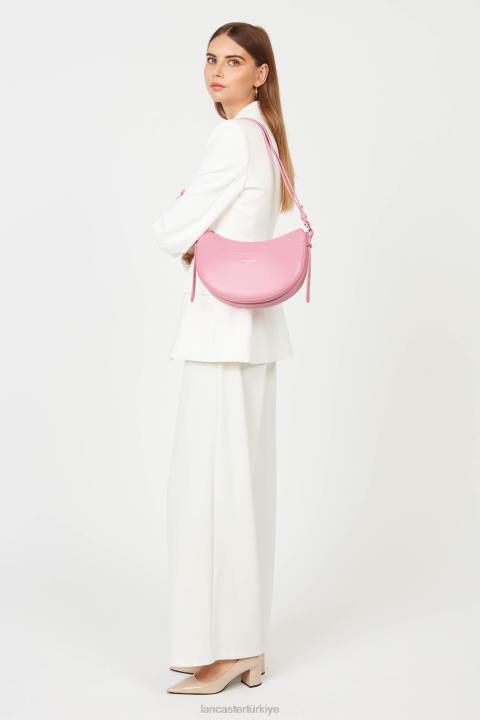 kadınlar yarım ay çantası tatlı ace gül Lancaster Paris çanta H0LP409