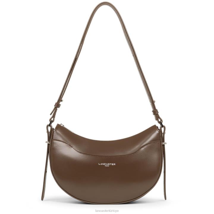 kadınlar yarım ay çantası tatlı ace kestane rengi Lancaster Paris çanta H0LP419