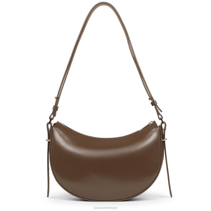 kadınlar yarım ay çantası tatlı ace kestane rengi Lancaster Paris çanta H0LP419