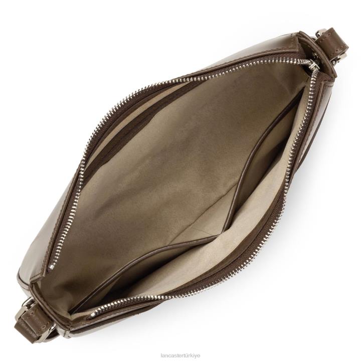 kadınlar yarım ay çantası tatlı ace kestane rengi Lancaster Paris çanta H0LP419