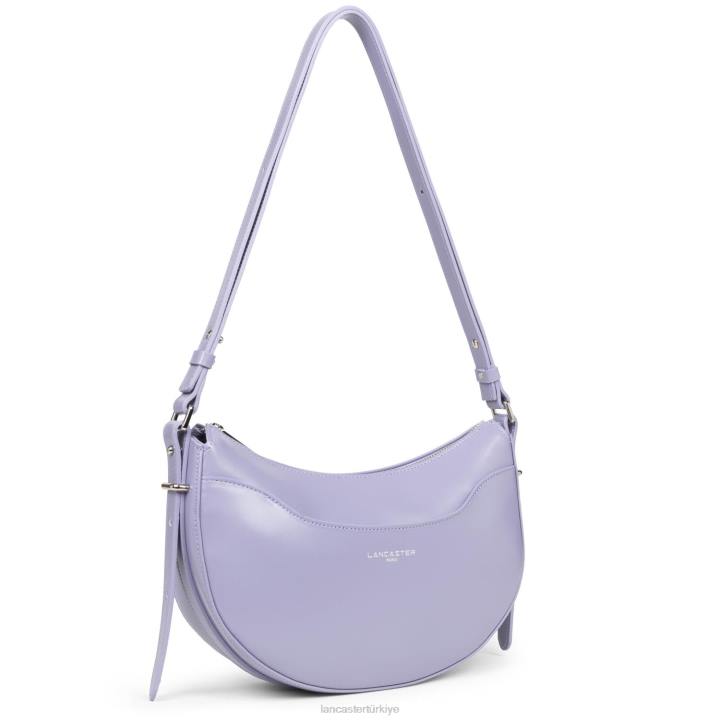 kadınlar yarım ay çantası tatlı ace leylak rengi Lancaster Paris çanta H0LP416