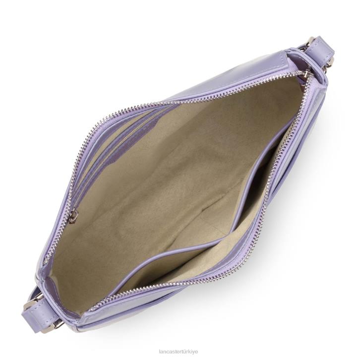 kadınlar yarım ay çantası tatlı ace leylak rengi Lancaster Paris çanta H0LP416