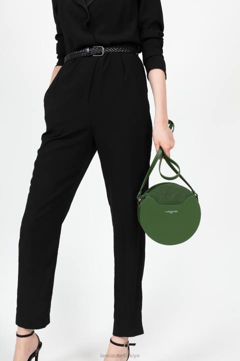 kadınlar yuvarlak çanta pürüzsüz lune dikey pin Lancaster Paris çanta H0LP4336