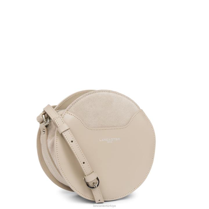 kadınlar yuvarlak çanta pürüzsüz lune galeta gülü Lancaster Paris çanta H0LP4322